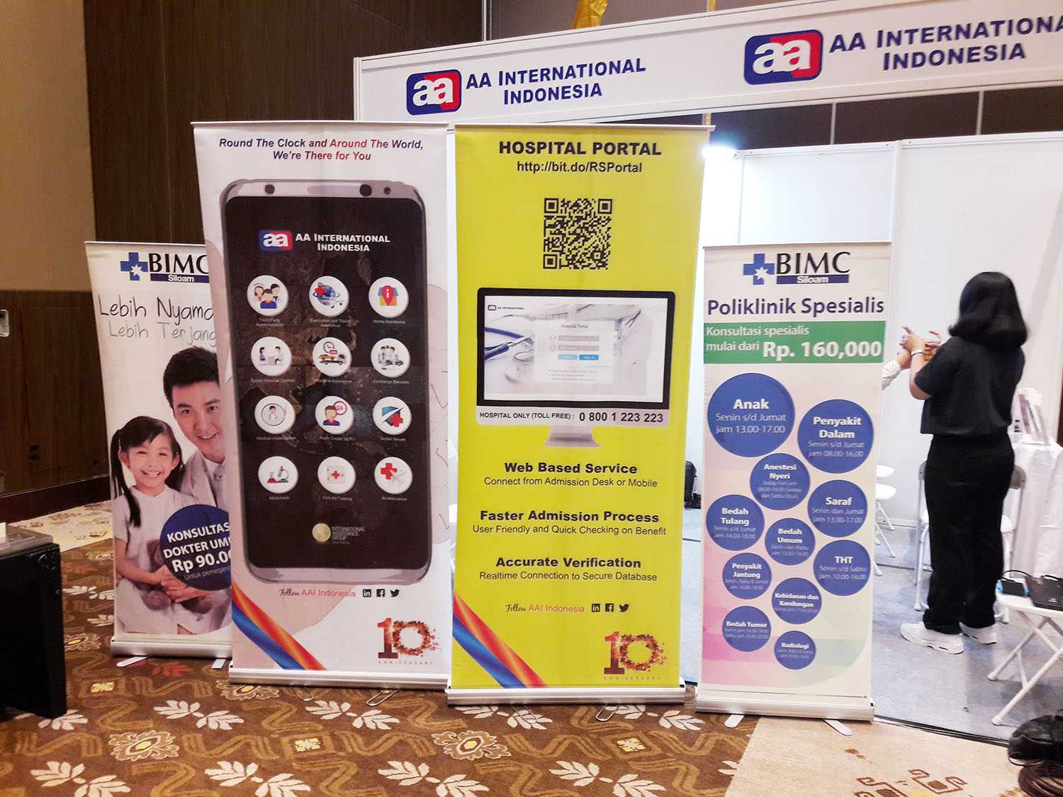 BIMC Siloam Nusa Dua support Indonesia Rendezvous Event 2018 — BIMC Hospital bali 24 H Emergency