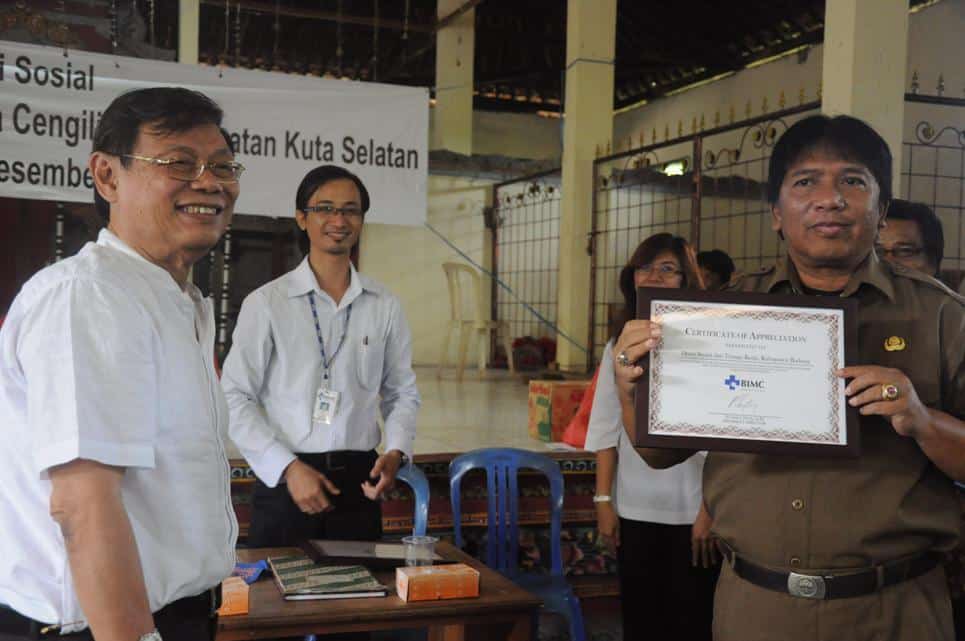 Dr. Denny Thong Sp.KJ and Bpk Cokorda Ngurah Bagus Agung