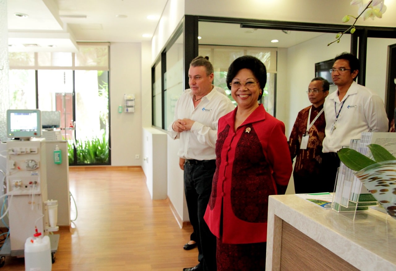 Indonesian Health Minister Visits Bimc Hospital Nusa Dua