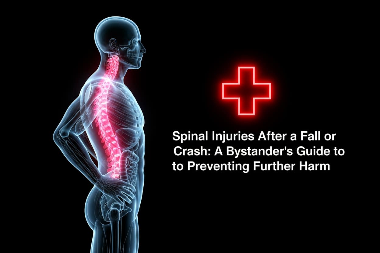 Spinal Injuries After A Fall Or Crash A Bystander's Guide To Preventing Further Harm