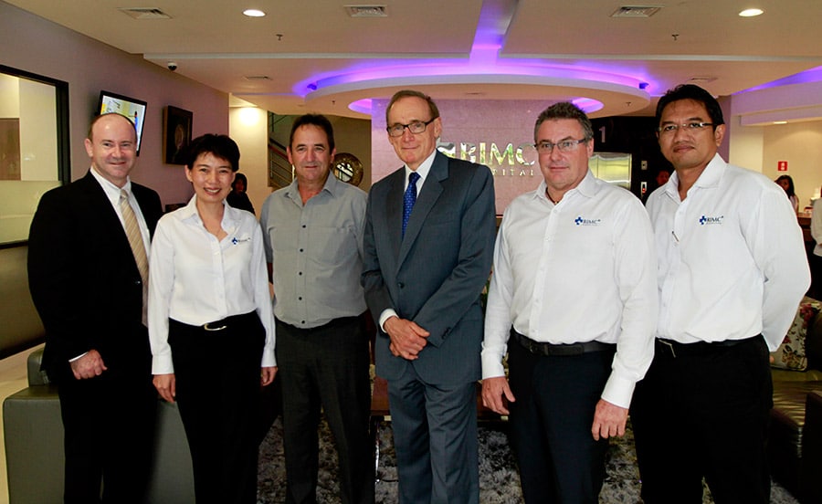 Bob Carr at BIMC Hospital