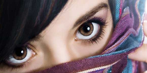 eye beauty big