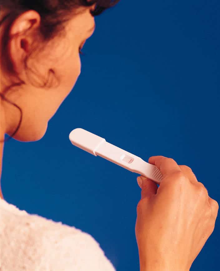 Home pregnancy test