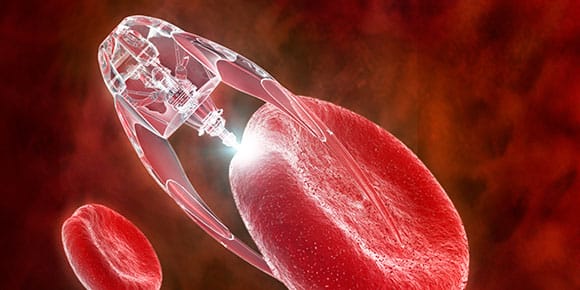 nanotechnology in healthcare illustration