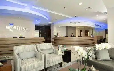 Hospital in Bali : BIMC Siloam Nusa Dua Reception-area