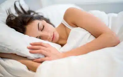 Woman Sleeping At Home