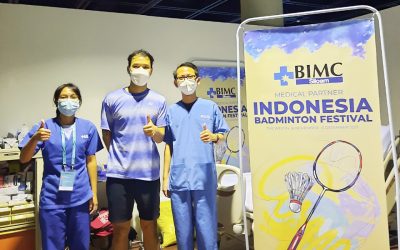 Bimc Hospital Nusa Dua Dukung Indonesia Badminton Festival 2021